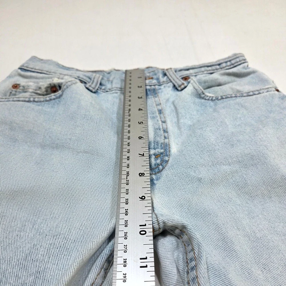 Levi's 550 Jeans Mens 29x32 Light Wash Relaxed Fit Tapered Leg Vintage Denim